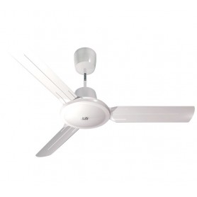 Ventilatore da soffitto bianco 3 pale diametro 120 cm Vortice 61751 Nordik Evolution R 120/48, Pale in acciaio, MADE IN ITALY