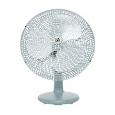 Ventilatore da tavolo oscillante diametro 40 cm Vortice 60615 Gordon 40/16, 3 Velocità, Inclinabile, MADE IN ITALY, IMQ