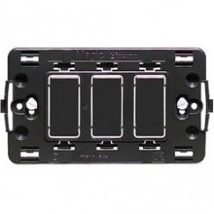 Supporto 3 posti Bticino Magic 503R, Serie Civili, 3 Moduli, MADE IN ITALY