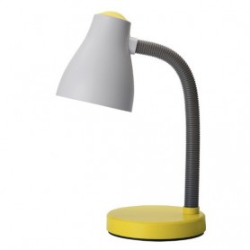 Lampada da scrivania Eglo Cajero 95695 con presa USB, Bianca e