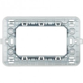Supporto 3 posti Bticino Matix 503SA, Serie Civili, 3 Moduli, MADE IN ITALY: Coppolav.it