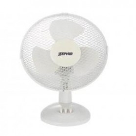 Ventilatore da tavolo Orientabile Diametro 23 cm 40W Zephir PBI23, 2 Velocità, Oscillazione laterale automatica