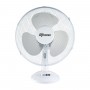 Ventilatore da tavolo Oscillante Bianco Diametro 40 cm 45W Termozeta TZWZ05, 3 Velocità, Orientamento verticale, 3 Pale