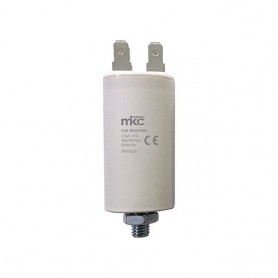 Condensatore 3,5 UF 400/450V con terminale faston 6,3 mm Melchioni 493224503, Polipropilene, Utile per avviamento motori