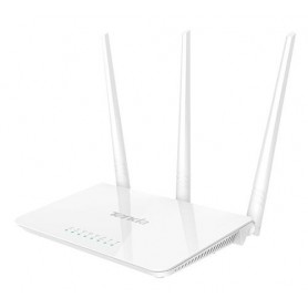 Modem Wi-Fi Access Point 300 Mbps su banda 2.4 GHz con 3 antenne omnidirezionali 5 dBi Tenda F3, 3 Porte LAN, 1 WLAN, Tasto WPS