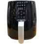 Friggitrice ad aria 3,8 Litri con 8 programmi di cucina e timer 60 minuti Zephir ZHC40N, 1450W, 80-200°C, Display LED Touch