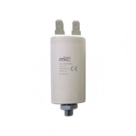Condensatore 4 UF 400/450V con terminale faston 6,3 mm Melchioni 493224504, Polipropilene, Utile per avviamento motori