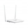 Modem Wi-Fi 300 Mbps su banda 2.4 GHz con 2 antenne omnidirezionali 5 dBi Tenda, 4 Porte LAN, 1 WLAN, Tasto WPS