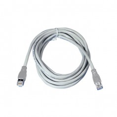 Cavo LAN 1 Metro Categoria 6 UTP Melchioni 486605343, CAT 6, Grigio, Utile per collegare apparecchi al Modem: Coppolav.it