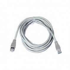 Cavo LAN 1 Metro Categoria 6 UTP Melchioni 486605343, CAT 6, Grigio, Utile per collegare apparecchi al Modem: Coppolav.it