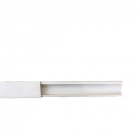 Canalina in PVC bianca 20x10 con coperchio, 1 scomparto FAEG FG18303, IP40