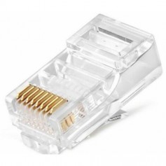 Plug Connettore Connettori per cavo di rete RJ45 Passo 8/8 8P8C, Confezione da 100 pezzi FAEG FG15063: Coppolav.it