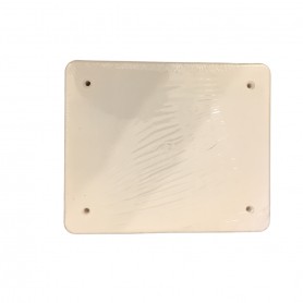 Cassetta di derivazione ad incasso con coperchio e viti FAEG FG10210, 119 mm x 96 mm x 70 mm, Bianco, IP40, IMQ, MADE IN ITALY