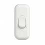 Interruttore passafilo Bianco con morsetti a vite FAEG FG24105, 1P 2A, Per cavo 2x0.75, Realizzato in Termoplastica