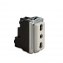 Presa bipasso 10-16A Compatibile con Bticino Magic FAEG FG12045, 2P+T, Realizzata in tecnopolimero, IP20