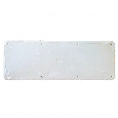 Coperchio con viti per cassetta di derivazione ad incasso 480 mm x 160 mm FAEG FG10319, Bianco, MADE IN ITALY