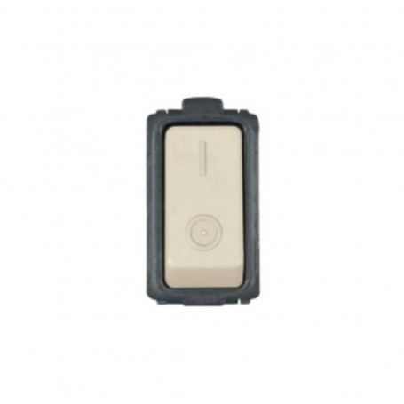 Interruttore bipolare Compatibile con Bticino Magic FAEG FG12009, 16A, Realizzata in tecnopolimero, IP20: Coppolav.it