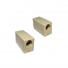 Connettore giunto per cavo telefonico con plug 6/4 RJ11FAEG FG15050