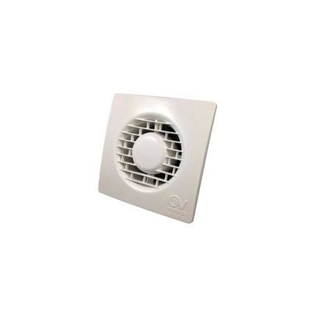 Aspiratore elicoidale con timer diametro 100 mm Vortice 11127 M100/4 T Punto Filo, Portata 85 m3/h, Spesso 17 mm, MADE IN ITALY