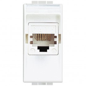 Presa LAN RJ45 Bticino Living Light N4261AT5, Categoria 5, 1 Modulo, Bianco, 110 UTP, MADE IN ITALY: Coppolav.it