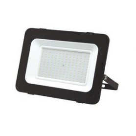 Faro LED 100W IP66 Beghelli 86174 Floodlight FL, 10000 Lumen, Luce Naturale, Per esterni, 4000K, Alluminio pressofuso Nero, IK7