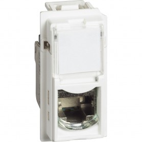 Presa LAN Bticino Living Now KW4279C6, Bianca, RJ45, Categoria 6 UTP, Connessione TOOLLESS IDC, 1 Modulo, MADE IN ITALY