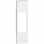 Cover Bticino Living Now KW07, Bianca, 1 Posto, Per Presa LAN RJ45, presa telefonica RJ11 e lampada di sicurezza, MADE IN ITALY