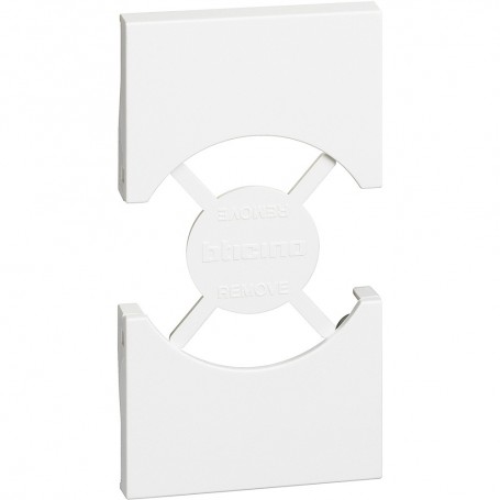 Cover Bticino Living Now KW03, Bianca, 2 Posti, Per Presa Schuko Tedesca, Serie Civili, MADE IN ITALY: Coppolav.it