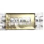 Molveno GL2000 1375.6 Placca 5 posti Oro per scatole rettangolari, Serie Civili, MADE IN ITALY: Coppolav.it