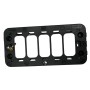 Molveno GL2000 1365 Supporto 5 posti con viti per scatole rettangolari, Serie Civili, 5 Moduli, IMQ: Coppolav.it