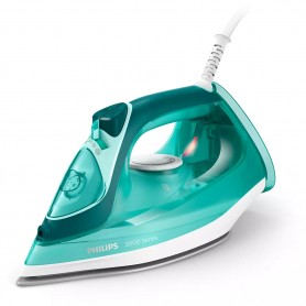 Ferro da stiro a vapore Philips DST3030 con piastra in ceramica, 2400W, Sistema anticalcare, Stiratura verticale, Vapore 40g/min