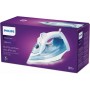 Ferro da stiro a vapore Philips DST5021/20 con piastra SteamGlide Plus antigraffio, 2400W, Sistema anticalcare, Vapore 40g/Min