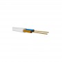Cavo piatto elettrodomestico 2X0.75 mmq Bianco Roda Cavi A03VVH2-F, 300V, Norma CEI 20 - 20II, Realizzato in PVC, MADE IN ITALY