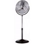 Ventilatore industriale orientabile a piantana con struttura in acciaio e base stabile Zephir PF50CR, 120W, 3 velocità, 150 cm