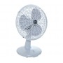 Ventilatore da tavolo oscillante diametro 30 cm Vortice 60610 Gordon 30/12, 3 Velocità, Inclinabile, MADE IN ITALY, IMQ