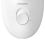 Epilatore Philips BRE225/00 Satinelle compatto con filo, 2 velocità, Testina lavabile, Impugnatura ergonomica