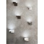 Lampada da parete grigia TopLight Up 1183/A-GR, Struttura in metallo verniciato, 1 GX53, Luce indiretta, Componibile, Moderna