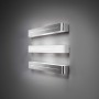 Lampada da parete Ideal Lux Posta AP2 Bianca, 2 E14, Diffusori in vetro smerigliati, Struttura in metallo, Luce Sopra-Sotto