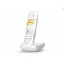 Cordless con vivavoce Gigaset A270B Bianco con display illuminato, Batteria a lunga durata, Rubrica 80 contatti, MADE IN GERMANY
