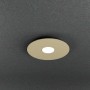 Plafoniera Top Light Cloud 1128/PL1SA Sabbia realizzata in lastra di metallo Tonda, 1 GX53, Moderna e Luminosa, IP20