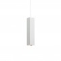 Sospensione Ideal Lux Sky SP1 Bianca, 1 GU10, Struttura e rosone in metallo, Moderna, Ideale per snack e tavoli