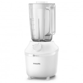 Frullatore Philips HR2041/00 Serie 3000 450W, Recipiente da 1,9L, Lame in acciaio Inossidabile, Sistema ProBlend, Tritaghiaccio