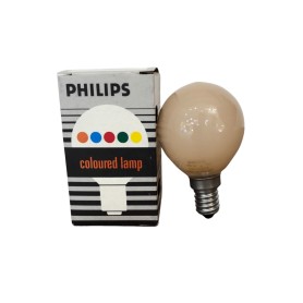 Lampada Incandescenza E14 40W Sfera Philips Flame MADE IN HOLLAND, Lampadina colorata, Luce solare