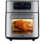 Friggitrice ad aria 10 Litri con girarrosto, 8 programmi di cucina, Timer 60 minuti DCG FR3610D, 1700W, 80-200°C, Display Touch