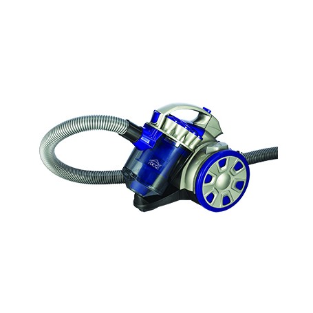 Aspirapolvere Ciclone con serbatoio da 2 litri e 5 Accessori DCG BS5010, Tubo flessibile, Tasto a pedale, Posizione orizzontale