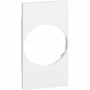 Cover Bticino Living Now KG04 per presa tedesca e torcia estraibile, Nera, 2 Moduli, Serie Civili, MADE IN ITALY