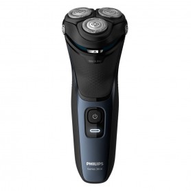 Philips S3134/51 Rasoio Ricaricabile Wet&Dry con testine 5D e 27 lame autoaffilanti, 60 minuti di autonomia, Ricarica rapida